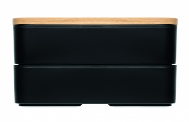 Logotrade reklaamkingituse foto: PP-st lõunakarp ja bambusest kaas